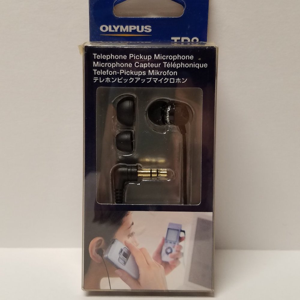 Olympus TP-8 Telephone Pick-up Microphone - NIB